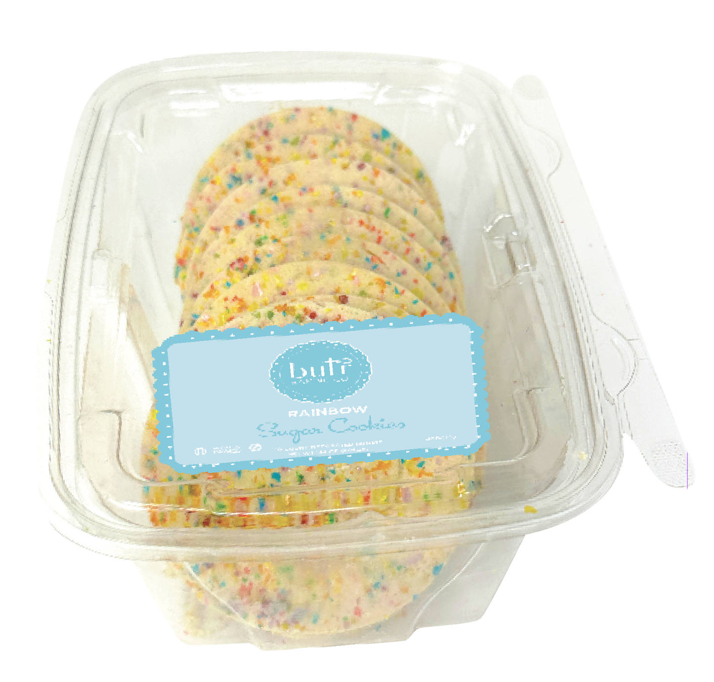 RAINBOW GLITTER DOUGH 10 CT. SUGAR COOKIES