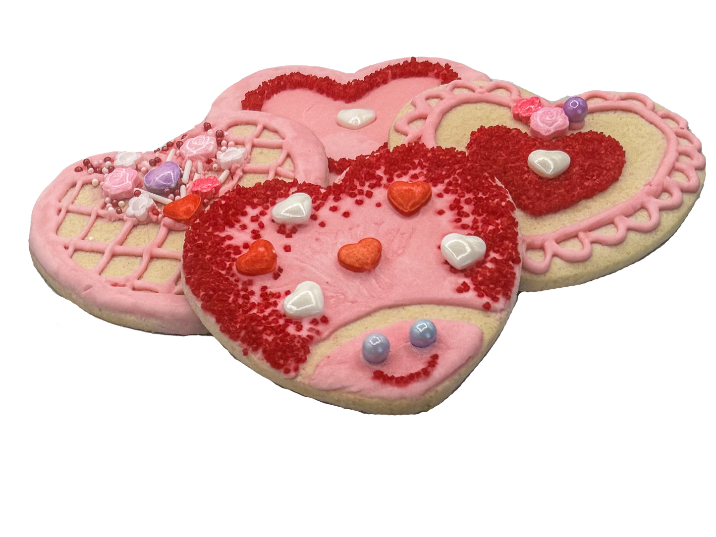 VALENTINE HEART 6 CT. COOKIE KIT